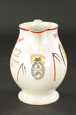 Lot 121 - A LATE 18TH CENTURY LEEDS PEARLWARE JUG