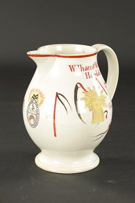 Lot 121 - A LATE 18TH CENTURY LEEDS PEARLWARE JUG