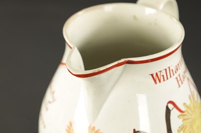 Lot 121 - A LATE 18TH CENTURY LEEDS PEARLWARE JUG