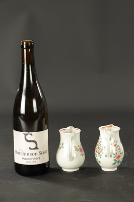 Lot 75 - TWO 18TH CENTURY WORCESTER JUGS