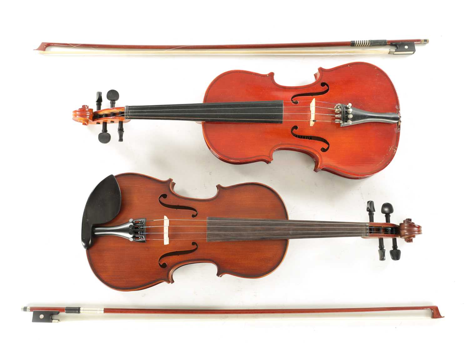 Lot 426 - TWO MODERN VIOLINS, LABELLED CARLO GIODANO ANNO 2008 AND YAMADA