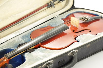 Lot 426 - TWO MODERN VIOLINS, LABELLED CARLO GIODANO ANNO 2008 AND YAMADA