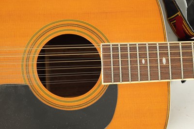 Lot 429 - A TWELVE STRING WASHBURN ACOUSTIC GUITAR