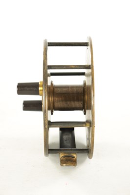 Lot 620 - A LATE 19TH CENTURY DAVID SLATER 5" COMBINATION SALMON FISHING REEL
