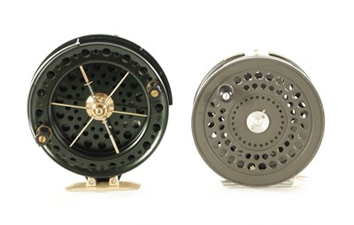 Lot 603 - A J.W. YOUNG & SONS "JOHN WILSON HERITAGE" CENTREPIN FLY FISHING REEL AND A ORVIS REEL