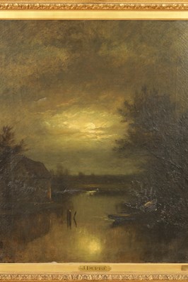 Lot 897 - JULES DUPRE (1811-1889). A 19TH CENTURY OIL ON CANVAS