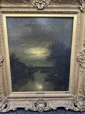 Lot 897 - JULES DUPRE (1811-1889). A 19TH CENTURY OIL ON CANVAS