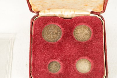 Lot 496 - A COLLECTION OF VICTORIAN SILVER COINS