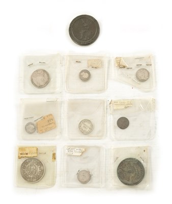 Lot 469 - A COLLECTION OF TEN 17TH AND 18TH CENTURY COINS