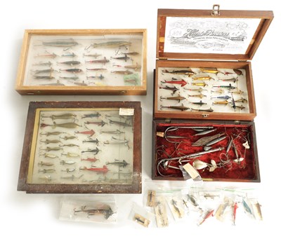 Lot 630 - A LARGE COLLECTION OF VINTAGE FISHING LURES