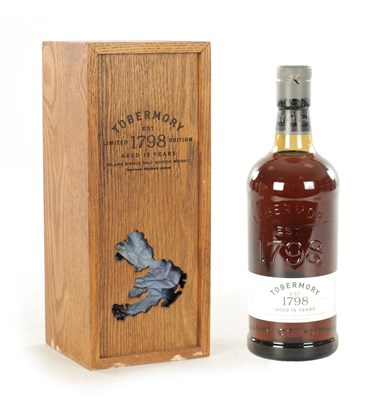 Lot 494 - TOBERMORY 15 YEAR OLD LIMITED EDITION ISLAND SINGLE MALT SCOTCH WHISKY