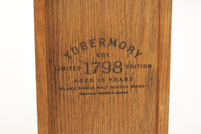 Lot 494 - TOBERMORY 15 YEAR OLD LIMITED EDITION ISLAND SINGLE MALT SCOTCH WHISKY