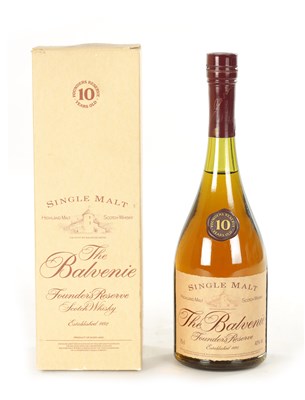 Lot 488 - THE BALVENIE FOUNDERS RESERVE HIGHLAND MALT SCOTCH WHISKY