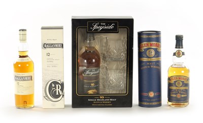 Lot 491 - THREE BOTTLES OF SINGLE SPEYSIDE MALT WHISKY