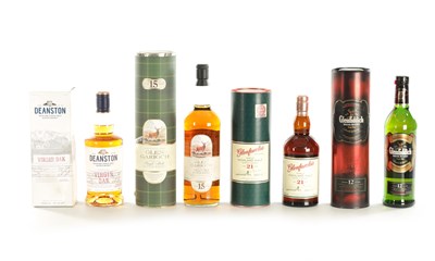 Lot 484 - FOUR BOTTLES OF SINGLE MALT SCOTCH WHISKY