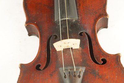 Lot 423 - AN ANTIQUE VIOLIN