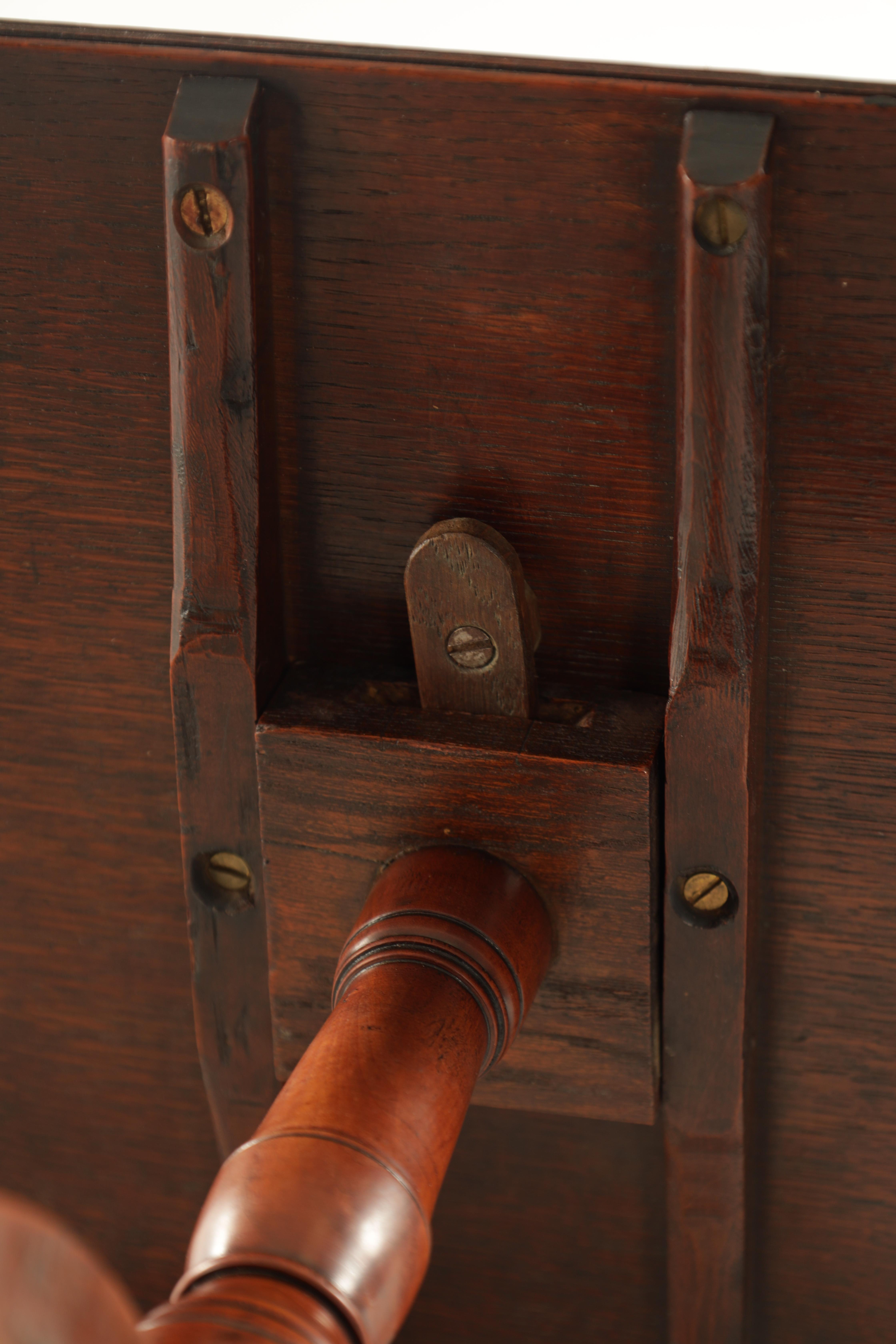 Lot 736 A 19TH CENTURY MINIATURE FRUIT WOOD TILT TOP