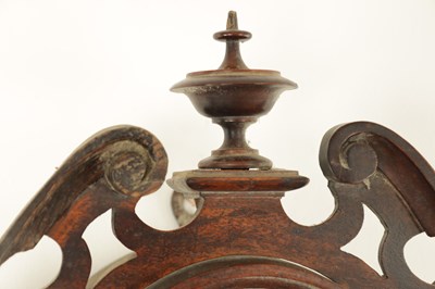 Lot 784 - A 19TH CENTURY WALNUT VIENNA REGULATOR WALL CLOCK OF SMALL PROPORTIONS