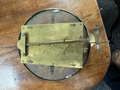 Lot 784 - A 19TH CENTURY WALNUT VIENNA REGULATOR WALL CLOCK OF SMALL PROPORTIONS