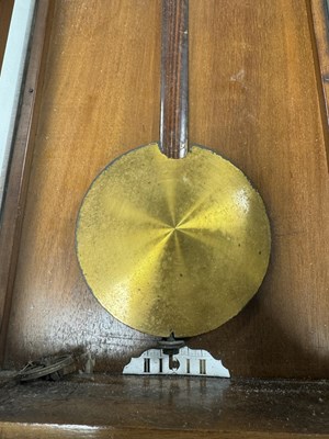 Lot 784 - A 19TH CENTURY WALNUT VIENNA REGULATOR WALL CLOCK OF SMALL PROPORTIONS