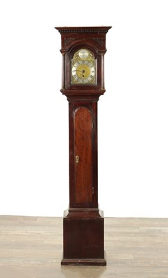 Lot 791 - HENRY BODY, BATTLE. A GEORGE III MAHOGANY MINIATURE VERGE LONGCASE CLOCK