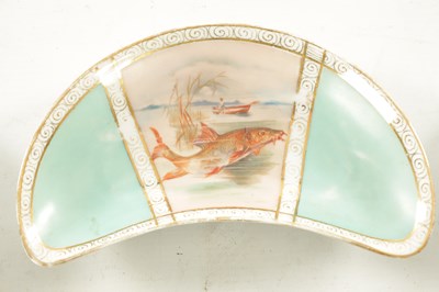 Lot 175 - AN FSC CZECHOSLOVAKIAN QUALITY PORCELAIN FISH SERVICE