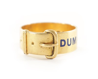 Lot 472 - A GENTLEMAN’S 18CT GOLD RING