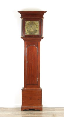 Lot 817 - JONAS BARBER SNR. WINSTER. A MID 18TH CENTURY 30-HOUR LONGCASE CLOCK