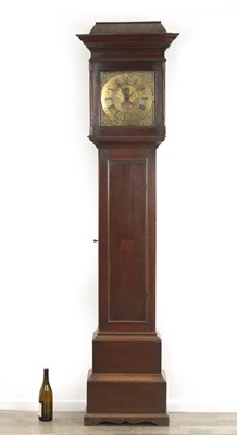 Lot 803 - JAMES WILSON. ASKRIGG. A MID 18TH CENTURY 30-HOUR LONGCASE CLOCK