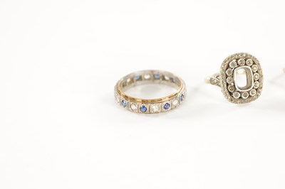 Lot 471 - A COLLECTION OF FOUR 9CT GOLD RINGS