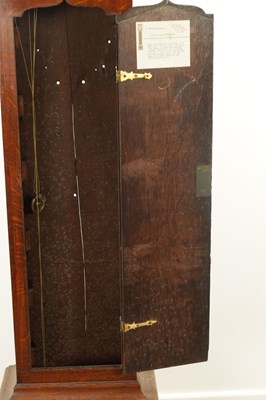Lot 797 - JOHN OGDEN, BOWBRIDGE (BAINBRIDGE). AN EARLY 18TH CENTURY EIGHT DAY LONGCASE CLOCK