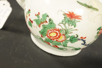 Lot 105 - A LATE 18TH CENTURY PLYMOUTH PORCELAIN TEAPOT