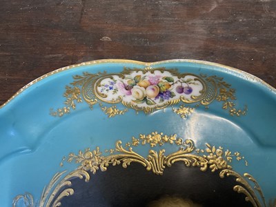 Lot 282 - A MID 19TH CENTURY MINTON PORCELAIN TRAY