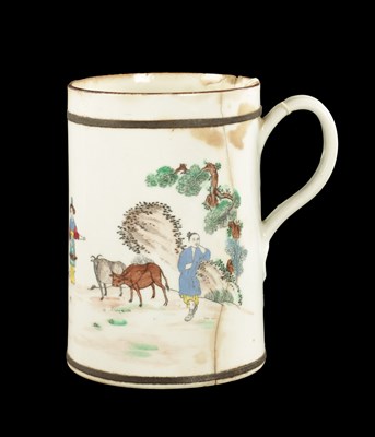 Lot 404 - A VERY RARE MID 18TH CENTURY BOW MUG