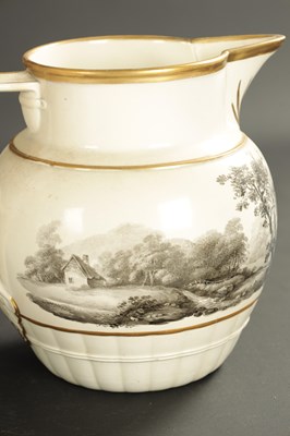 Lot 123 - A COLLECTION OF FOUR EARLY 19TH CENTURY ENGLISH CERAMIC JUGS