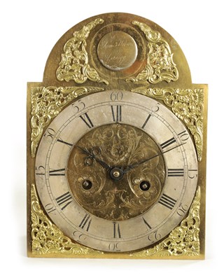 Lot 811 - JAMES WILSON ASKRIGG AN 18TH CENTURY 7" ARCHED BRASS EIGHT-DAY BRACKET CLOCK MOVEMENT