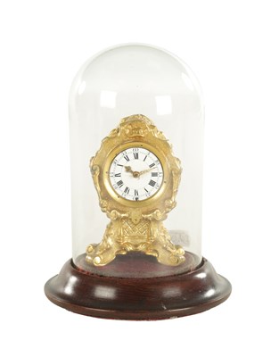 Lot 778 - GEORGE LINDSAY, A GEORGE III ORMOLU CASED VERGE FUSEE MANTEL CLOCK