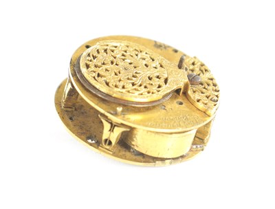 Lot 510a - THOMAS TOMPION, LONDON. NO. 903. AN EARLY 18TH CENTURY VERGE POCKET WATCH MOVEMENT