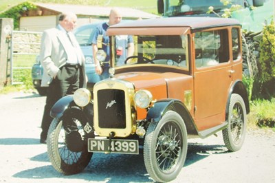 Lot 747 - A VERY ORIGINAL 1929 AUSTIN SEVEN SALOON CAR