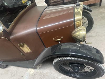 Lot 747 - A VERY ORIGINAL 1929 AUSTIN SEVEN SALOON CAR
