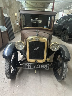 Lot 747 - A VERY ORIGINAL 1929 AUSTIN SEVEN SALOON CAR