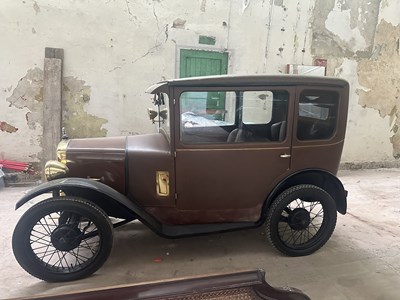 Lot 747 - A VERY ORIGINAL 1929 AUSTIN SEVEN SALOON CAR