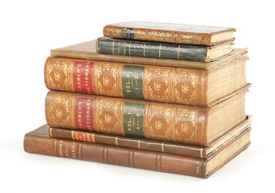 Lot 575 - A COLLECTION OF SEVEN AGRICULTURAL LEATHER BOUND BOOKS