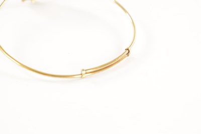 Lot 492 - A 9CT GOLD BRACELET