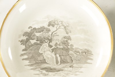 Lot 144 - A PAIR OF MID 19TH CENTURY COPELAND AND GARRET SHAPED PLATES PAINTED WITH FLOWERS AND 6 OTHERS