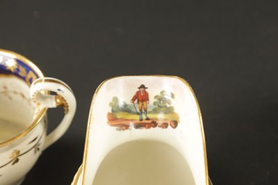 Lot 60 - AN ENGLISH PORCELAIN PART TEA SET CIRCA 1830
