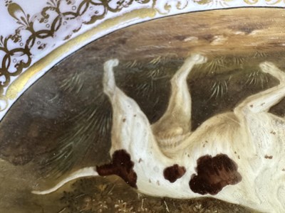 Lot 127 - A COPELAND AND GARRET PORCELAIN COMPORT CIRCA 1840