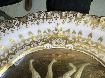 Lot 127 - A COPELAND AND GARRET PORCELAIN COMPORT CIRCA 1840