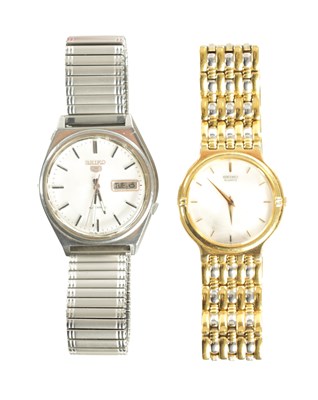 Lot 463 - TWO SEIKO WRISTWATCHES