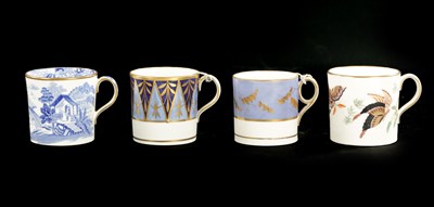 Lot 359 - FOUR EARLY 19TH CENTURY WEDGEWOOD BONE CHINA COFFE CANS